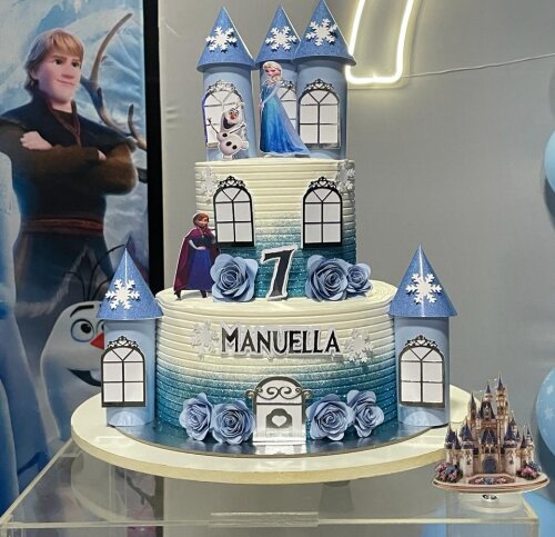 Arquivo de corte topo frozen