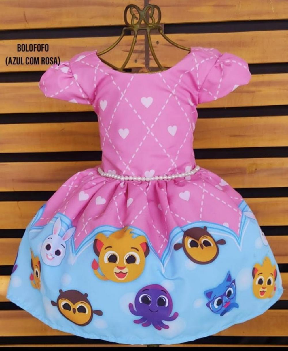 Vestido temático infantil