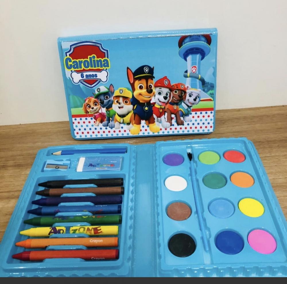 Estojo de pintura personalizado