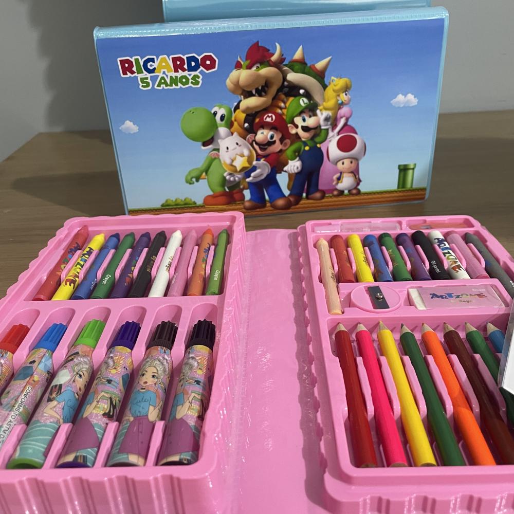 Estojo de pintura personalizado