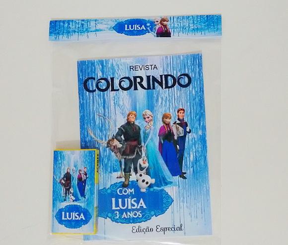 Kit colorir Frozen