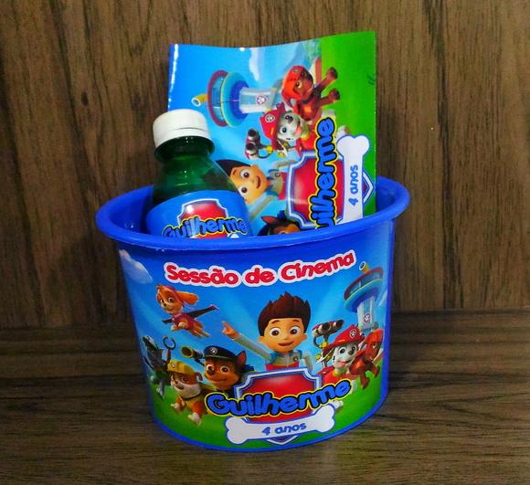 Kit cinema Patrulha Canina