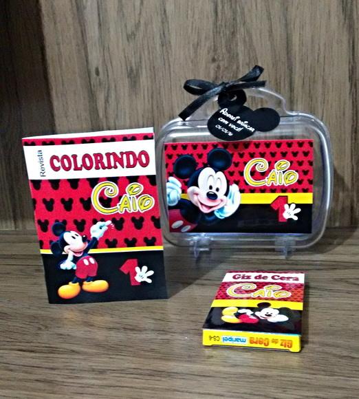 Kit colorir na maletinha