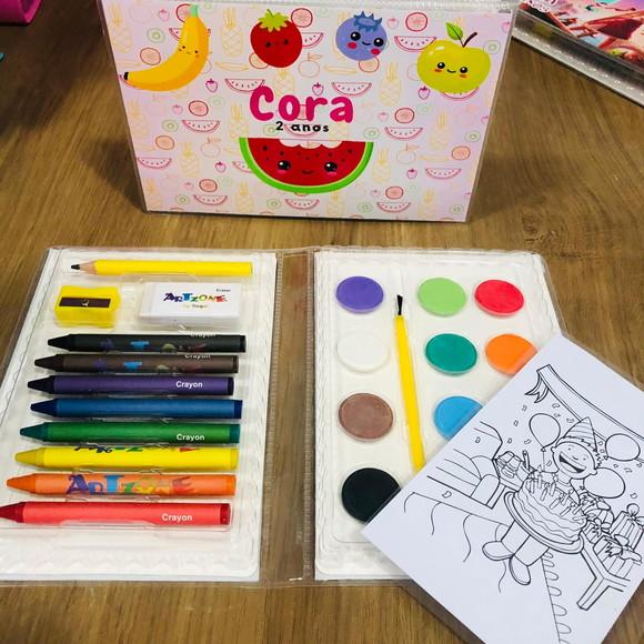 Estojo de Pintura Promoção Frutinhas