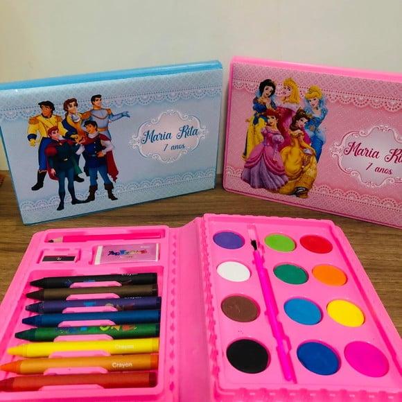 Estojo de Pintura Promoção Princesas e Principes
