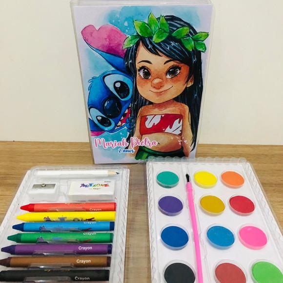 Estojo de Pintura Lilo e Stitch