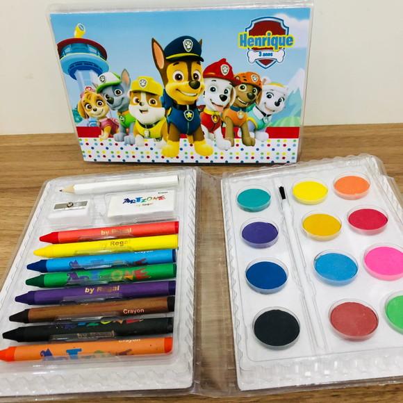 Estojo de Pintura Patrulha