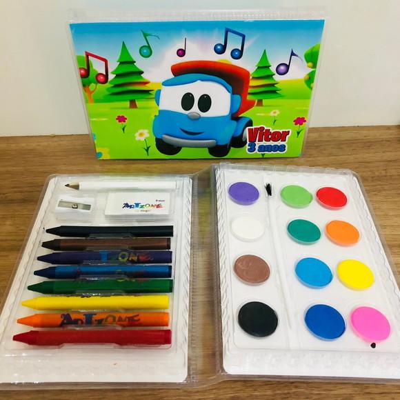Estojo de Pintura Léo o Caminhão