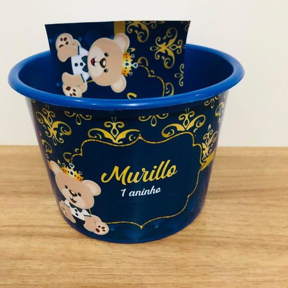 Kit Cinema Realeza Urso Príncipe