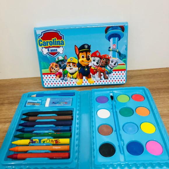 Estojo de Pintura Patrulha Canina