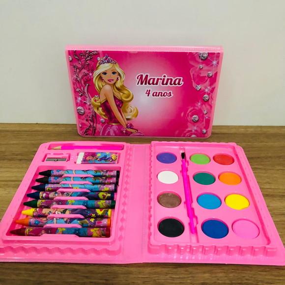 Estojo de Pintura Barbie