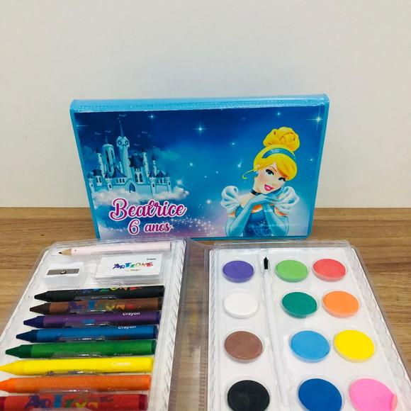 Estojo de Pintura Cinderela