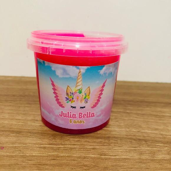 Slime com Glitter Unicornio