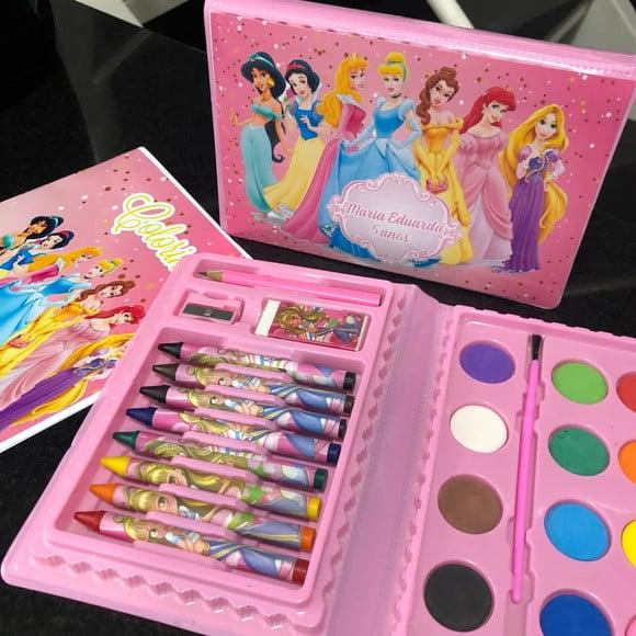 Estojo de Pintura Princesas