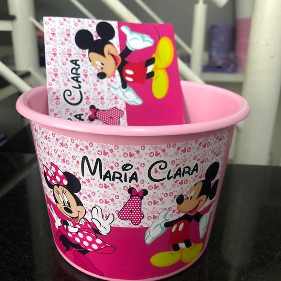 Kit Cinema Minnie Rosa