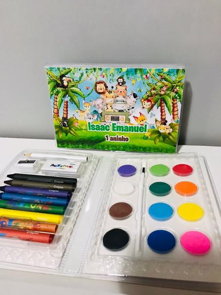 Estojo de pintura Safari Baby