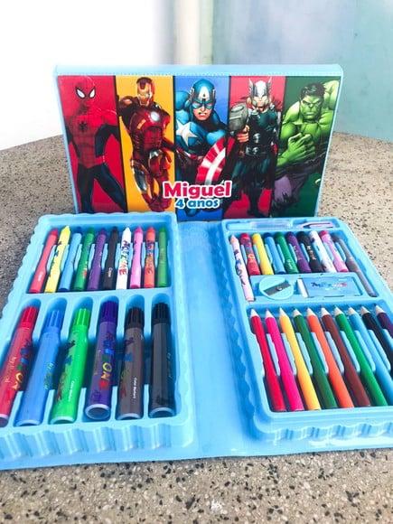 Estojo de Pintura Vingadores