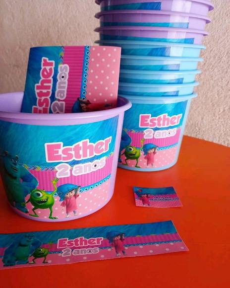 Kit cinema Monstros S.A