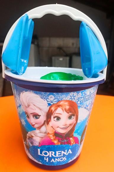Balde de praia Frozen