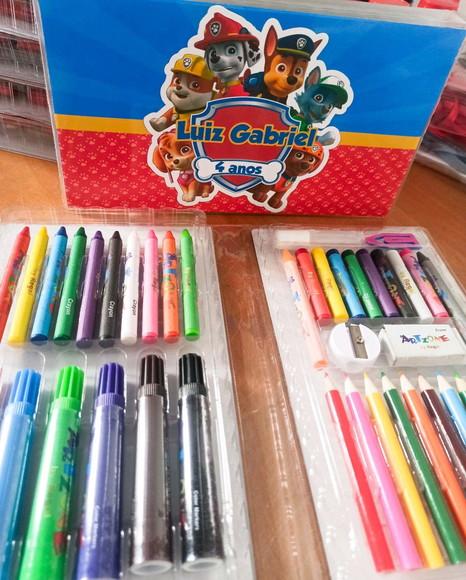 Estojo de pintura Patrulha canina