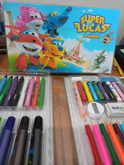 Estojo de pintura 48 peças