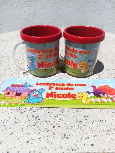 Caneca Personalizada Galinha Pintadinha