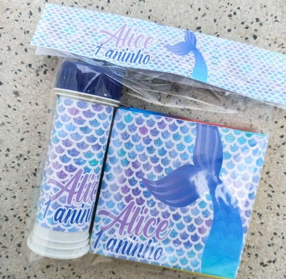 Kit Massinha e Bolha de Sabão