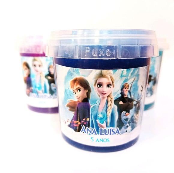 Slime com Glitter Frozen 2
