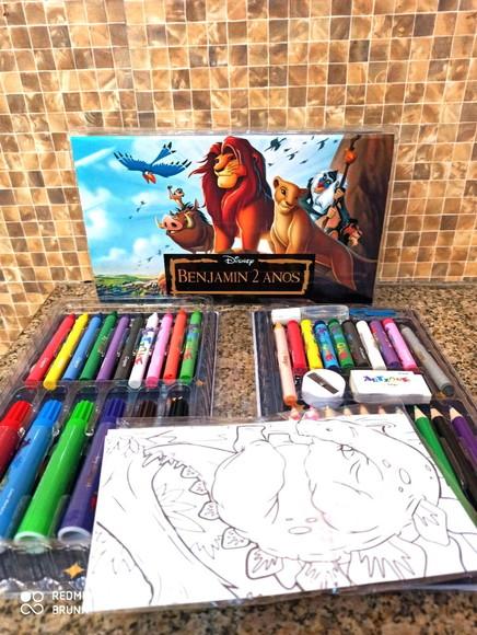 Estojo de pintura 48 peças