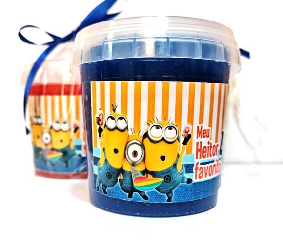 Slime com Glitter Minnions