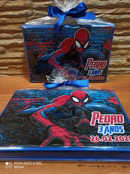 Estojo de Pintura Homem Aranha
