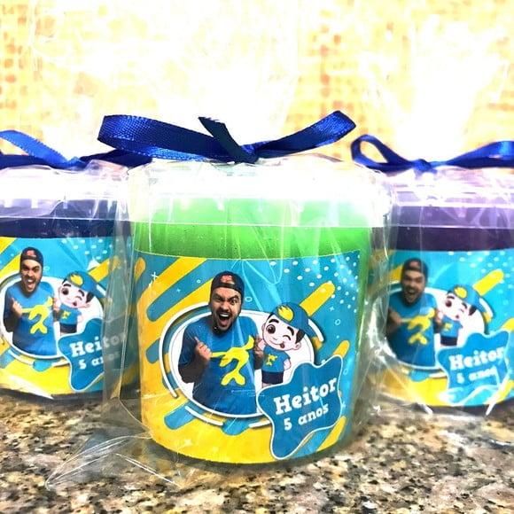 Slime com Glitter