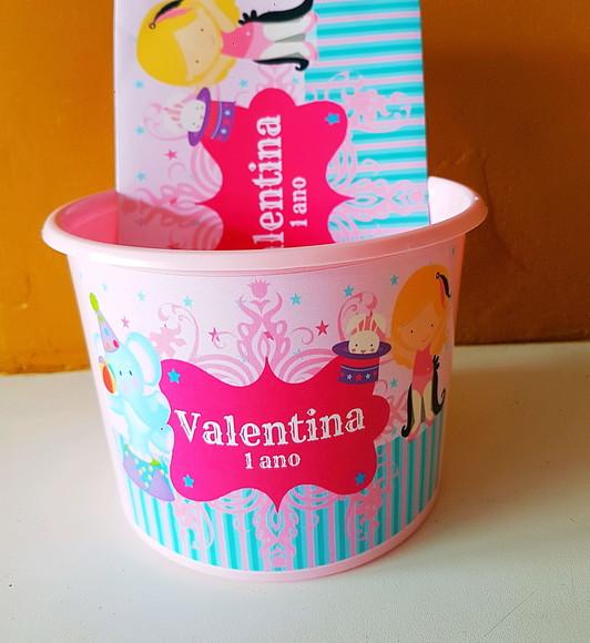 Kit cinema Circo rosa