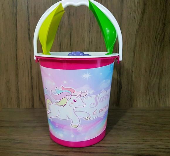 Kit balde de praia 5 peças