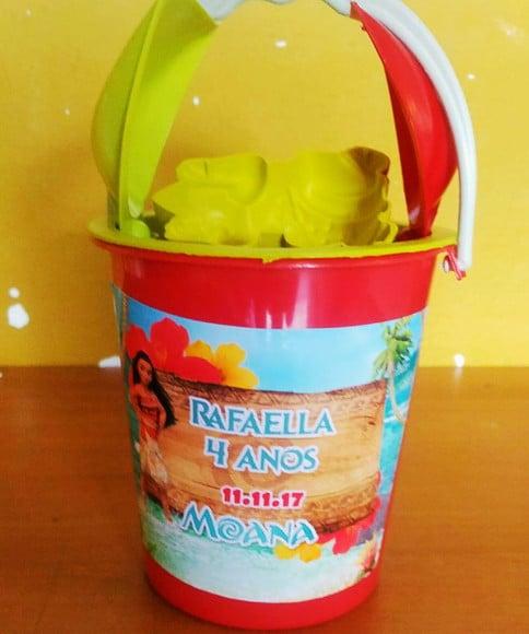 Kit baldinho de praia 5 peças