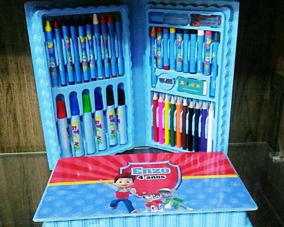 Estojo de Pintura 48 Peças