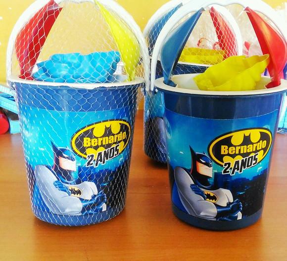 Kit baldinho de praia 5 peças