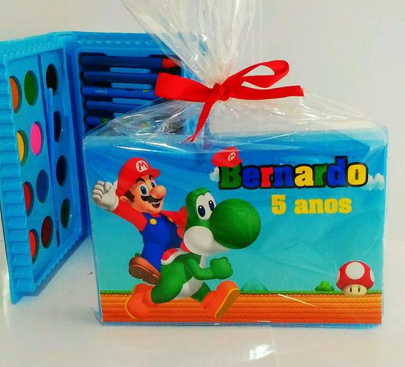 Estojo de pintura com 30 peças