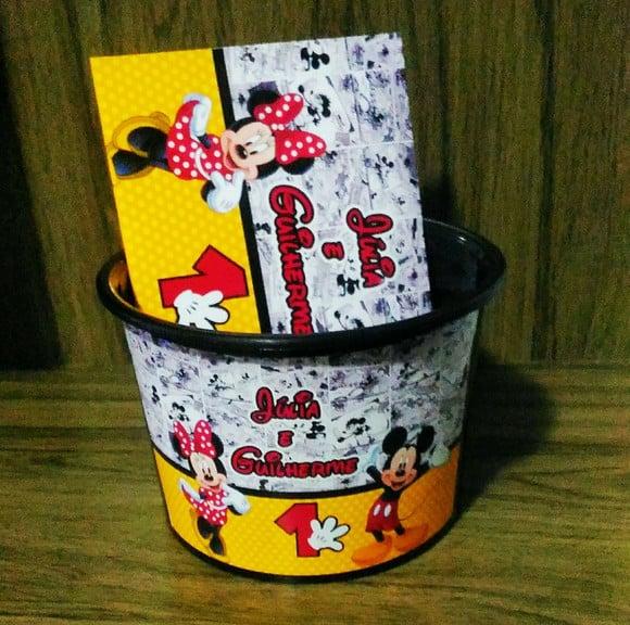 Kit cinema Mickey e Minnie