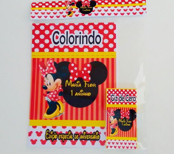 Kit colorir - Minnie