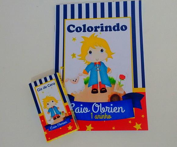 Kit colorir - Pequeno Príncipe