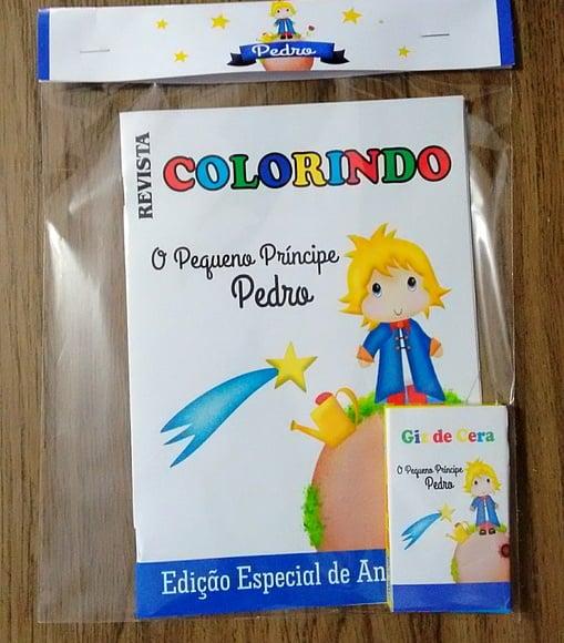 Kit colorir O Pequeno Príncipe