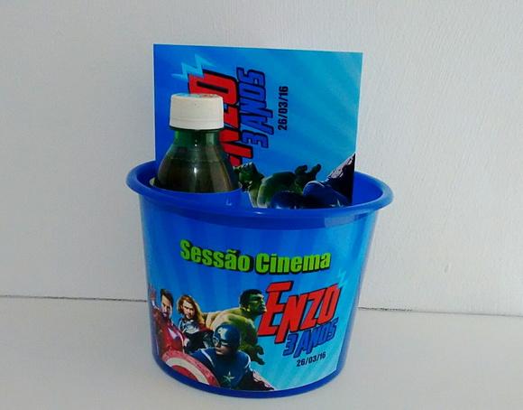 Kit cinema Os vingadores