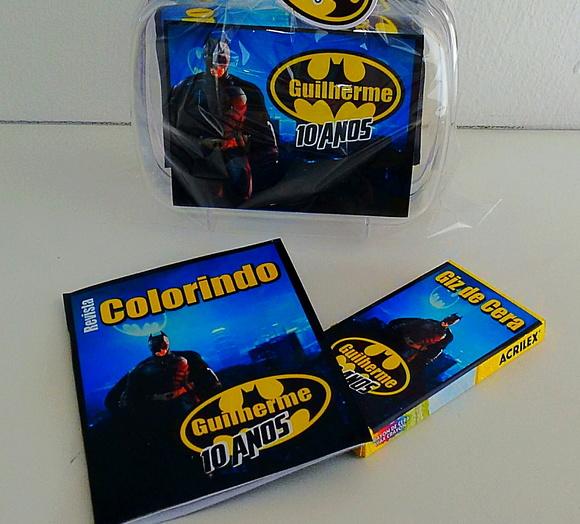 Kit colorir na maletinha