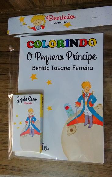 Kit colorir O Pequeno Príncipe