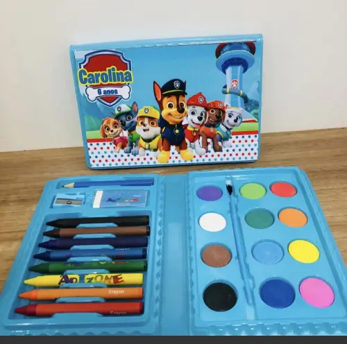 Estojo de pintura personalizado