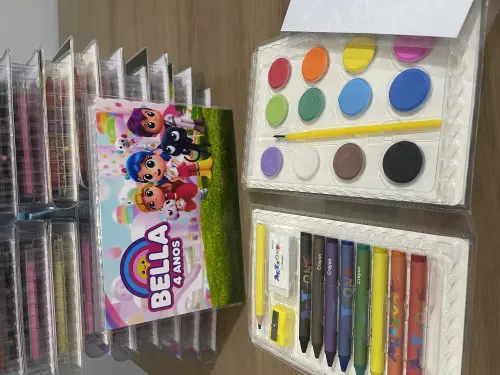 Estojo de pintura personalizado