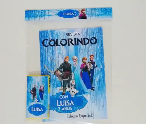 Kit colorir Frozen