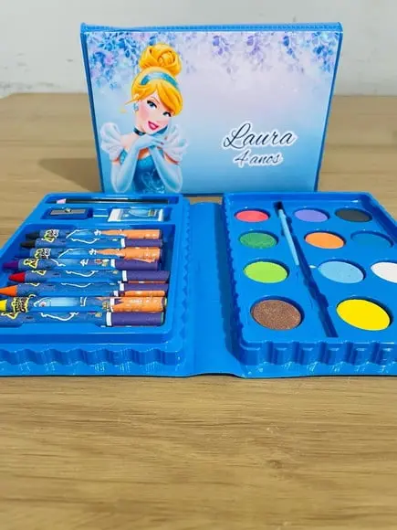Estojo de Pintura Cinderela