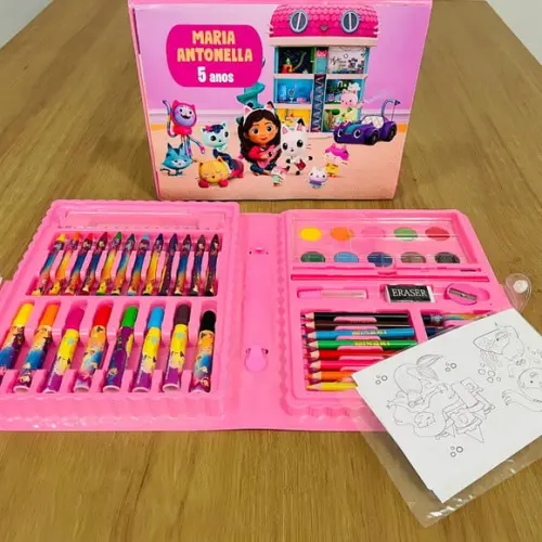 Estojo de Pintura Grande 54 Peças